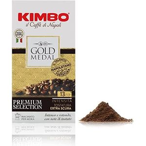 10x Kimbo Gold 100% arabica koffie espresso verpakking gemalen groen caffè