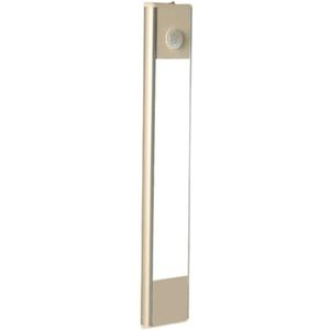 Ultradunne aluminium lichtstrip voor garderobe, USB magnetische lichtstrip, geen ponsen, inductie magnetisch nachtlampje (kleur: 30 cm, maat: 5 W)