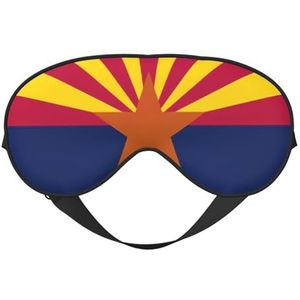 sttung Arizona State Flag Print Travel - Friendly Sleep Soft Eye Mask: Compact, lichtgewicht, verstelbare riem