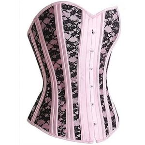 Roze korsetbustier(L)
