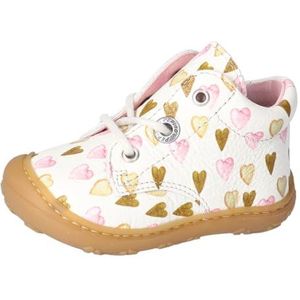 RICOSTA Meisjes en jongens laarzen DOTS, kinderen eerste loopschoenen, breedte: medium, losse inlegzool, Vanille 720, 23 EU