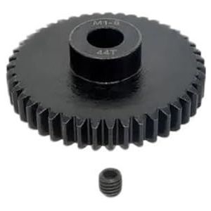 1pc M1 8mm 37T 38T 39T 40T 41T 42T 43T 44T 45T 46T 47T 48T RC Model Auto Metalen Staal Motor Gear (Size : 37T)