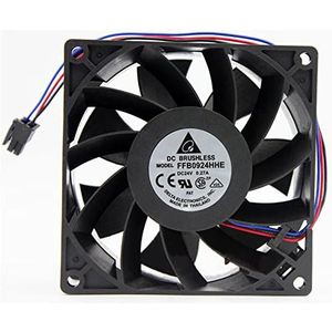 90MM FFB0924HHE high air volume double ball fan 24V 0.27A 3line inverter cooling fan