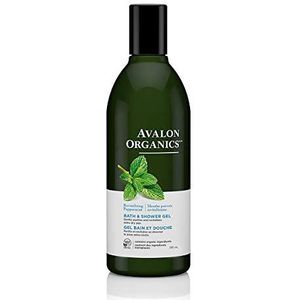 1 x Avalon Organics Bath and Shower Gel Peppermint - 30 ml