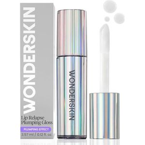 Wonderskin Lip Relapse Plumping Gloss – Lipgloss voor Vollere Lippen met Hydraterende, Niet-Plakkerige Hoogglans
