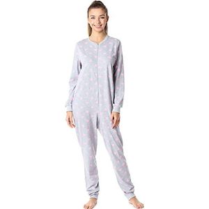 Merry Style Meisjes Pyjama Slaap Onesie Jumpsuit Overall MS10-235 (Melange/Harten, 170)