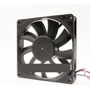 Voor Delta Electronics AFB0812SHB DC 12V 0.4A 80x80x15mm 3-draads serverkoelventilator