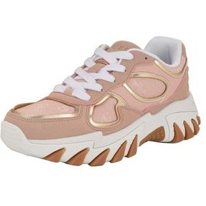 GUESS Dames Norina Sneaker, 10 M US, Lichtroze 680, 35 EU
