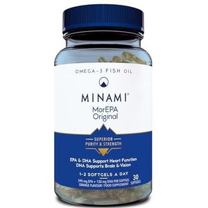 Minami - MorEPA Original - Omega 3 Visolie Supplement - 30 Softgels - Hoge Concentratie van EPA en DHA