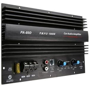 Versterker, 1000W 12V Lage Frequenties for Auto Versterker Bass Subwoofer Booster Auto Mono Eindversterker Board Ervaring Diepe bas AOS