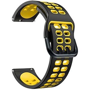 XNWKF Horlogebandje voor smartwatch Polar Ignite/Ignite2/Unite siliconen vervangingsarmbandje 20 mm 20mm Universeel agaat