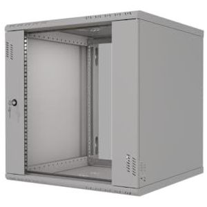 Stalflex Rack 19 inch 12U 600 mm PRO - Staal voor zware toepassingen - Rack en kasten voor netwerkapparatuur - Rackkast compatibel met planken