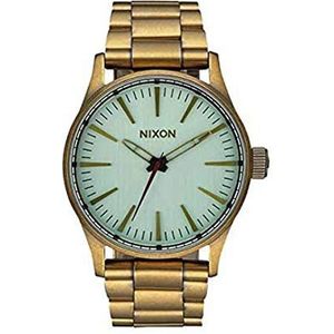 Nixon A4502230-00 Herenhorloge met roestvrijstalen beklede armband