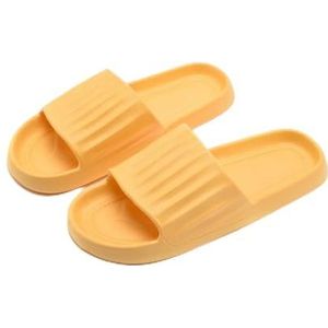 Sandalen, Zomerhuis for dames - Binnen-/buitendouchepantoffels Slippers voor dames(Yellow,40 EU)