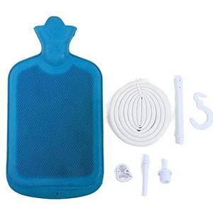 2L siliconen klysmazakset, herbruikbare klysma-douchezak, draagbare colonreinigingszakset met haakspuitpijp for colondetox Reinigingsklysma's