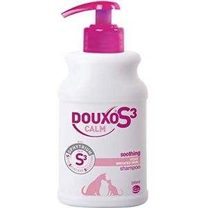 DOUXO S3 CALM - Shampoo - Hond & Kat Hygiëne - Jeukende geïrriteerde gevoelige huid - Kalmeert en hydrateert - Hypoallergene geur - Veterinair Aanbevolen - 200ml