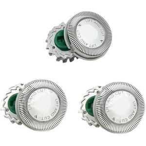 Scheermesaccessoires vervangen 3 stuks vervangende scheerkoppen for HQ54, HQ64, HQ6070, PT731 scheermessen