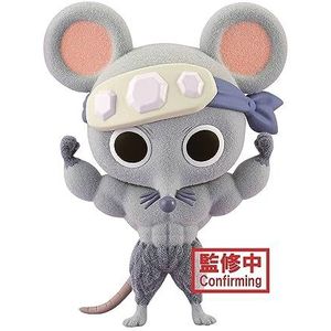 Banpresto BP19691 pluche dier Mice Demon Slayer, Kimetsu No Yaiba, Fluffy Puffy, 7 cm, meerkleurig