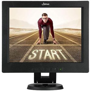 12 inch multifunctionele bewakingsmonitor ondersteunt pc, HDMI, AV, BNC, VGA, USB-ingang bewakingscamera display CCTV geïntegreerde luidspreker 800x600 upl