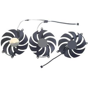 95MM PLD10020S12H DC12V 0.65A 4-pins grafische kaartventilator voor Gigabyte voor Radeon RX 7900 XTX GAMING-ventilator(3PCS Set fan)