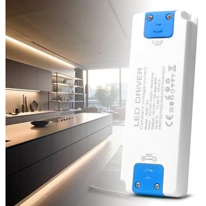 BRIMETI 220V 12V LED Transformator 12V 60W Transfo Driver 5A 220V AC naar 12V DC Voeding Constante Current Controller Spanningsadapter Driverconverter voor LED Lights Strip