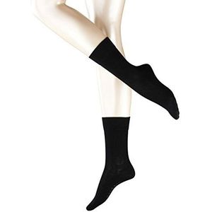 FALKE Dames sokken London Sensitive 3-pack, maat: 35-38; kleur: zwart (3009), zwart, 35-38 EU