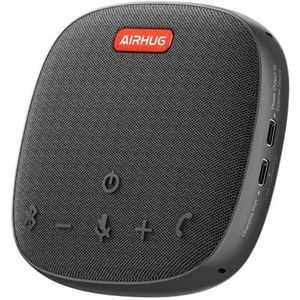 AIRHUG USB Speakerphone - Bluetooth Conference Microfoon Speaker - Draagbaar voor Thuiskantoor
