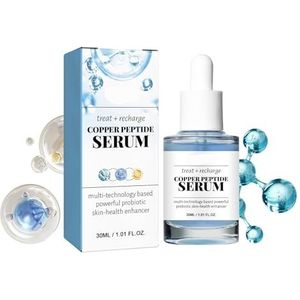 Koperpeptide Serum, anti-aging, rimpelreductie, verstevigend, poriënvernauwend, oplichtend en hydraterend gezichtsserum, 2 stuks
