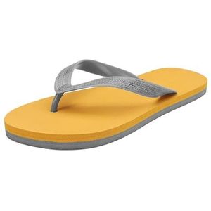 Mannen Slippers Lichtgewicht Dagelijks Casual Wandelen Slippers Outdoor Strand Zee Water Sandalen Mannen Slides, Geel, 42 M EU