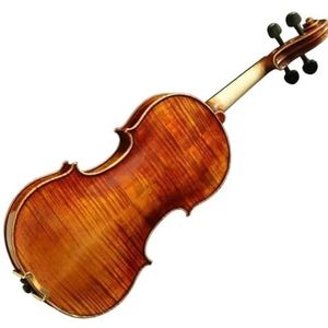 Beginner Viool Sterk Geluid Viool 4/4 1/2 3/4 Italiaanse Vernis Rood Oranje Violino Professioneel Instrument (Color : 3/4)