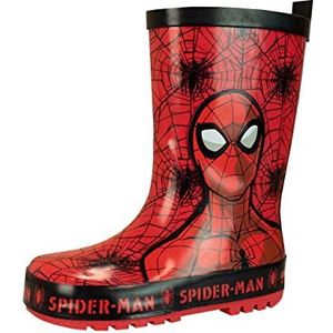 Marvel kinder rubberlaarzen spiderman, rood, 27 EU