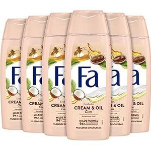 FA Douchegel Cream & Oil Cacao, 6-pack (6 x 250 ml)