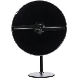30CM 3D-hologramprojectieventilator, desktop LED-holografische lichtspeler, reclamedisplaymachine Hoge helderheid(Black)