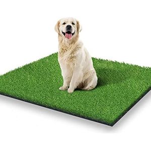 STARROAD-TIM 39,5 x 30,0 cm Kunstgras tapijt grasmat voor honden indoor outdoor nep gras voor honden zindelijk trainingsgebied patio gazon decoratie