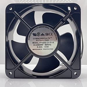 220VAC axial fan 18060 18CM FP-18060EX-S1-B 0.35A 55W chassis cabinet cooling fan