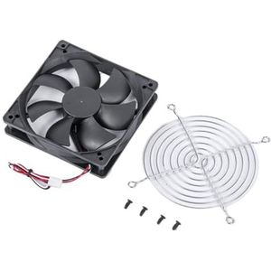 Voor SXDOOL 120mm DC 24V behuizingsventilator, 120x120x25mm dubbele kogellagers 3000RPM, voor lasmachine/serveromvormer