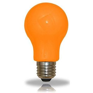 LED-lamp peervorm 3W = 25W E27 oranje binnen en buiten party