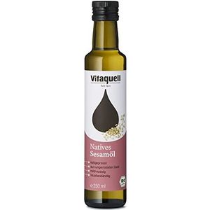 Vitaquell Sesam-olie koudgeperst biologisch, inheems (van ongeroosterd zaad) 250 ml
