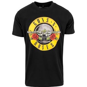 MERCHCODE Mt346-guns N' Roses Logo T-shirt voor heren (1 stuk)