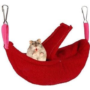 Kleine Kooi Huis Huisdier Rat Vogels Winter Warm Banaan Hamster Hangmat Opknoping Dieren Swing Slapen Rat Muis Ornamenten