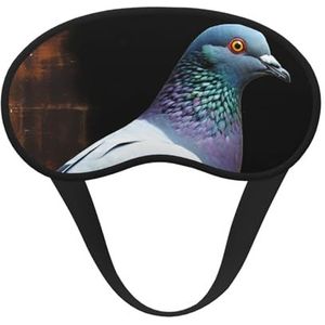 Slaapmasker voor zijslaper, zijden slaapmasker met elastische band, super zachte oogslaapschaduwhoes, duif, verduistering, nachtblinddoek voor vrouwen, mannen, reizen