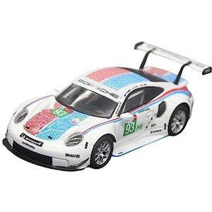 Schaal Automodel Voor Porsche RSR 911 991 1:64 Le Mans Legering Racing Model Collector Edition Metal Diecast Toy Gift Cars Replica (Color : B)