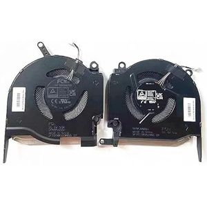 CPU GPU Fan for HP OMEN 16-K 16-N Pro TPN-Q280/Q281 Cooling 5V 12V ND8C00 N18097-001(5V set)