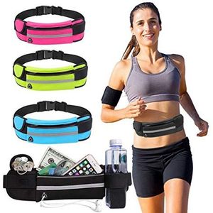 Sport Utility Jogging Running Bum Bag Heuptas Fanny Pack - Travel Festival Bag (geel)