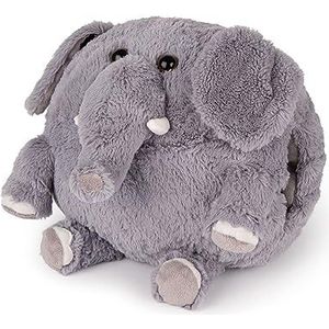 COZY NOXXIEZ Pluche Handwarmers Dier Knuffel Zacht Kussen Voor Kinderen & Volwassenen - Olifant, Grey, Eén maat