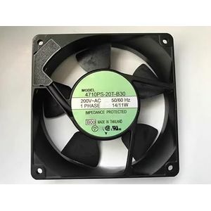 LSGDCTI 200V 14/11W 12025 4710PS-20T-B30 Cabinet Fan - Compact & Quiet Operation