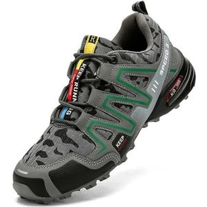 BOEBIZ Nieuwe Outdoor Wandelen Lage Top Lente en Herfst Ademend Grote Maat Heren Wandelschoenen, C, 40.5 EU