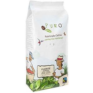 PURO FUERTE fairtrade espresso koffie - 1 kg hele bonen