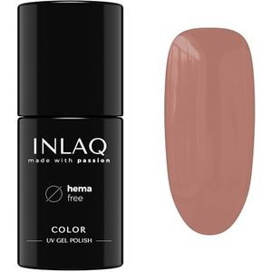 INLAQ® HEMA Free UV Gel Nagellak Nude 6 ml - Gel Nagellak Free of Hema - Gellak UV LED Lak in Verschillende Kleuren