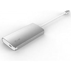 LMP - USB-C Video Hub - Docking Station - Wit - Aluminium